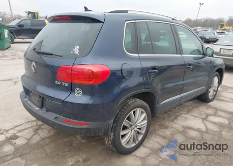 2013 Volkswagen Tiguan Se из США, поврежденный, VIN WVGAV3AX7DW610429